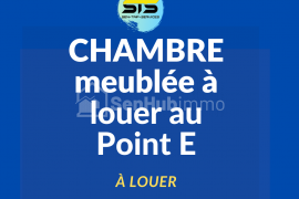 Chambre meublée à louer au Point E