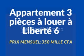 Appartement 3 pièces à louer à Liberté 6