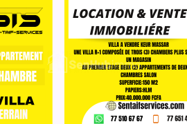 VILLA A VENDRE KEUR MASSAR